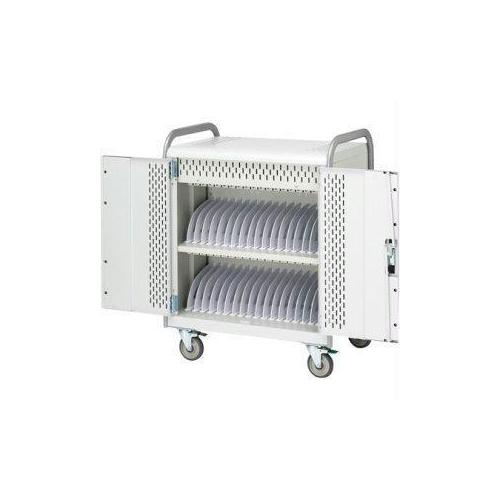 TABLET COMPUTER CART.SECURES AND RECHARGES UP TO 36 TABLETS, EREADERS, KINDLES O