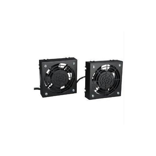 WALL-MOUNT ROOF FAN KIT, 120V (2 HIGH-PERFORMANCE FANS; 5-15P PLUG)