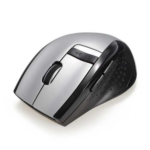 Portable  Optical RF 2.4GHz Ergonomic USB Receiver Wireless Mouse