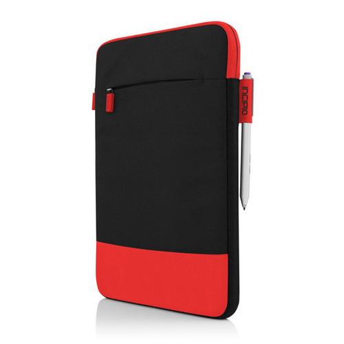 Incipio Asher Nylon Sleeve Case for Microsoft Surface 3, Red/Black