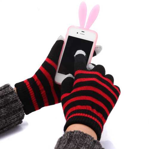 Capacitive Touch Screen Hand Warmer Gloves For iPad iPhone Tablet