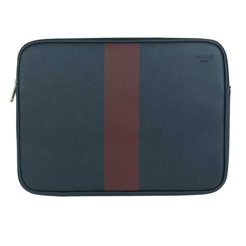 Jack Spade 13 Racing Stripe Sleeve (Navy/Burgundy)