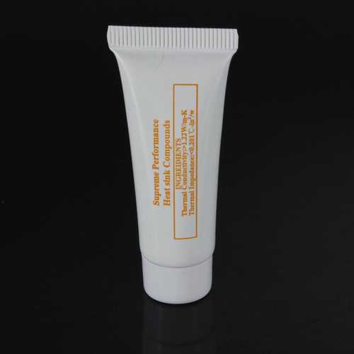 Thermal Grease Paste Compound For CPU Heat Sink Paste Cooler White Tube