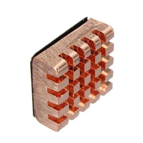 8pcs Memory Copper Heat Sink For DDR DDR2 DDR3 RAM 12x13x5mm