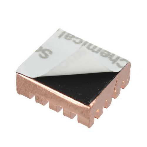 8pcs Memory Copper Heat Sink For DDR DDR2 DDR3 RAM 12x13x5mm