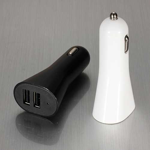 Universal 2 Dual USB Car Power Charger For Cell phone Iphone