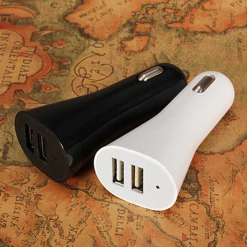 Universal 2 Dual USB Car Power Charger For Cell phone Iphone