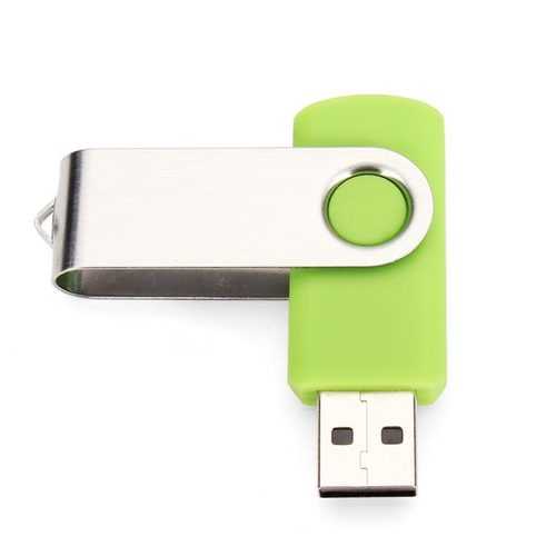 10 x 1GB Mini USB 2.0 Flash Memory Green Foldable U Disk