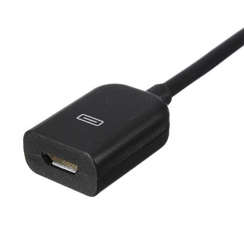 Dual Micro USB Host OTG Hub Adapter Cable For Tablet