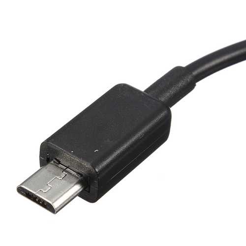 Dual Micro USB Host OTG Hub Adapter Cable For Tablet