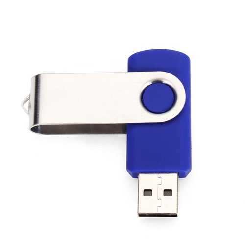 5 x 1GB Mini USB 2.0 Flash Memory Blue Foldable U Disk