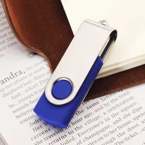 5 x 1GB Mini USB 2.0 Flash Memory Blue Foldable U Disk