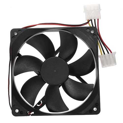 4 Pins 120x120x25mm 12V Heat Sink CPU Cooling Fan PC Computer