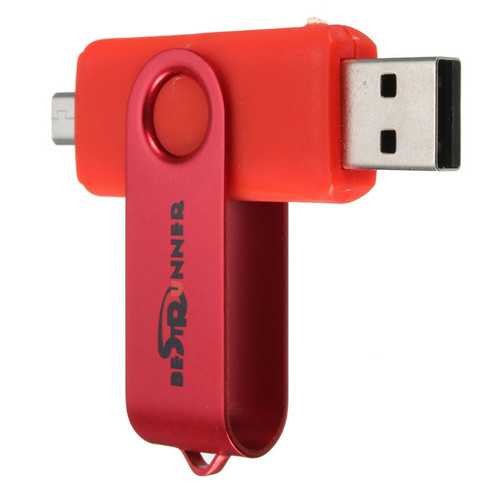 Bestrunner 2G USB to Micro USB Flash Drives U Disk For PC and OTG Smartphone