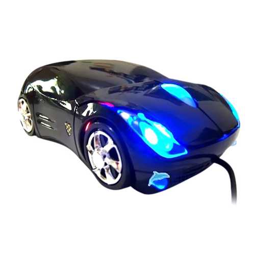 3D Optical Car Shape USB Wired Mouse