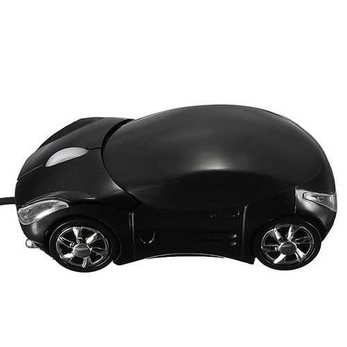 3D Optical Car Shape USB Wired Mouse