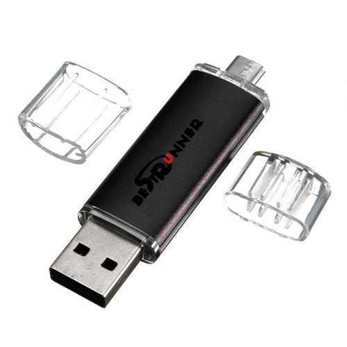 Bestrunner 2G USB to Micro USB Flash Drives U Disk For PC and OTG Smartphone