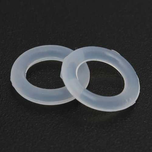 150pcs White O-Ring Keycap Rubber For Cherry MX Switch Keyboard