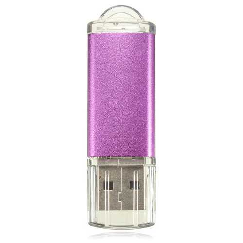 5 x 128MB USB 2.0 Flash Drive Candy Purple Memory Storage Thumb U Disk