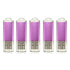 5 x 128MB USB 2.0 Flash Drive Candy Purple Memory Storage Thumb U Disk