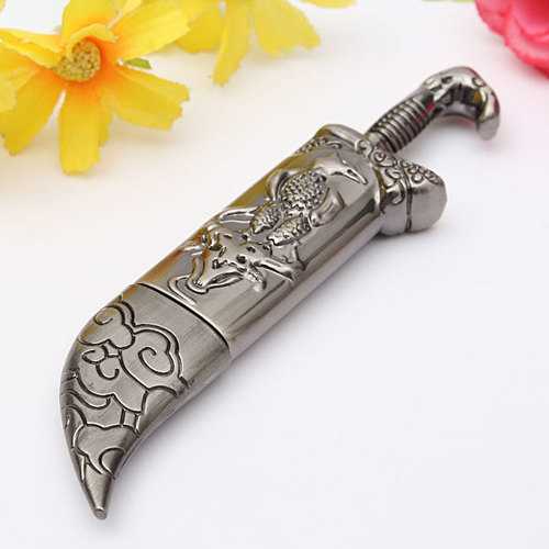 4GB USB 2.0 Metal Mongolia Style Flash Drive Storage Memory U Disk