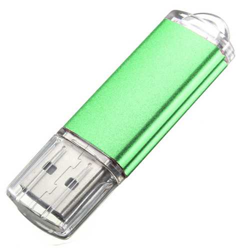 5 x 128MB USB 2.0 Flash Drive Candy Green Memory Storage Thumb U Disk