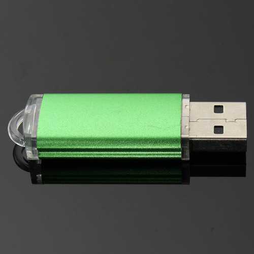 5 x 128MB USB 2.0 Flash Drive Candy Green Memory Storage Thumb U Disk