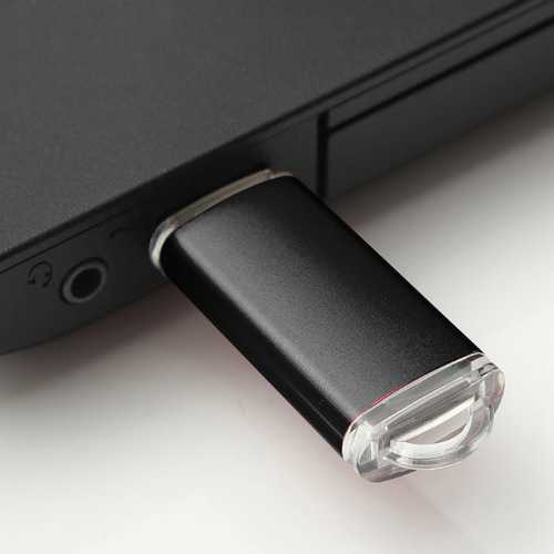 5 x 128MB USB 2.0 Flash Drive Candy Black Memory Storage Thumb U Disk