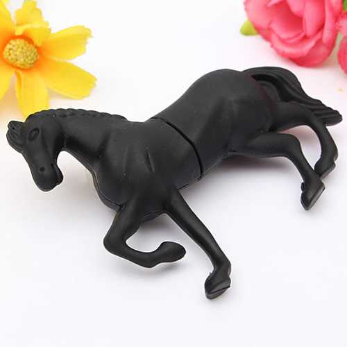 32GB USB 2.0 Fashion Horse Model Flash Drive Memory Stick U Disk