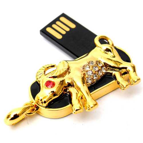 Bestrunner 8GB Crystal 12 Zodiac Sign Model Flash Drive USB 2.0 U Disk