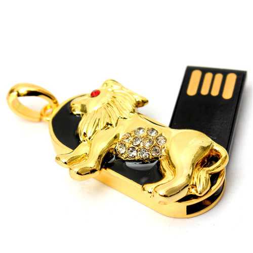 Bestrunner 8GB Crystal 12 Zodiac Sign Model Flash Drive USB 2.0 U Disk