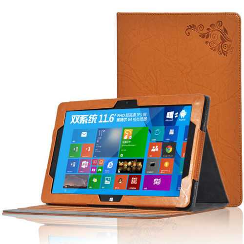 Folio PU Leather Case Folding Stand Cover For Onda V116W