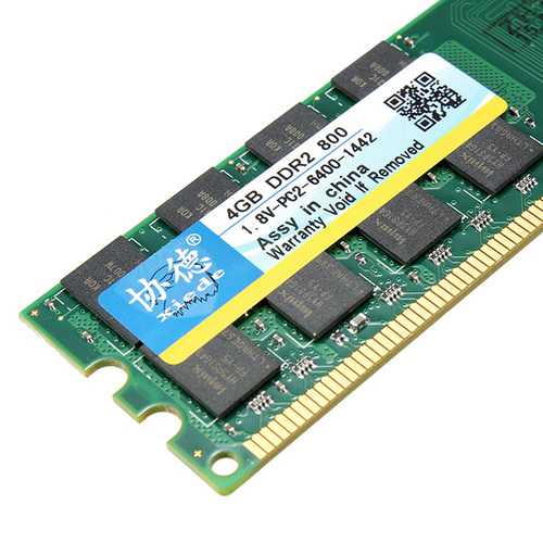 Xiede 4GB DDR2 800Mhz PC2 6400 DIMM 240Pin For AMD Chipset Motherboard Desktop Computer Memory RAM