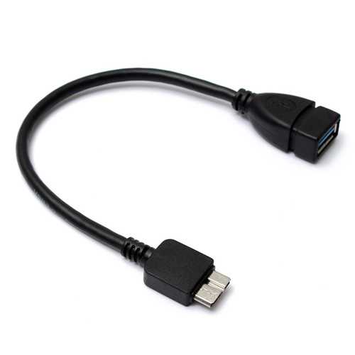 USB 3.0 A Female To Micro B Male OTG Data Cable For Samsung Note 3