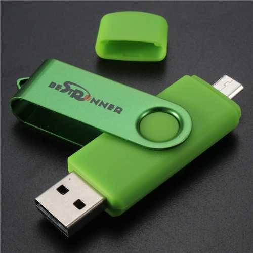 Bestrunner 32G OTG USB Flash Drives U Disk USB to Micro For PC and Smartphone