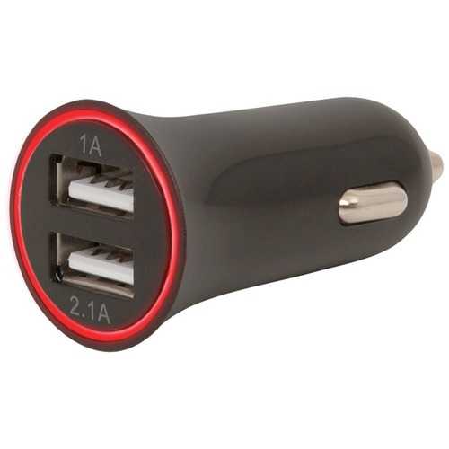 Helix ETHCHGC Car Charger with Dual USB-A Ports