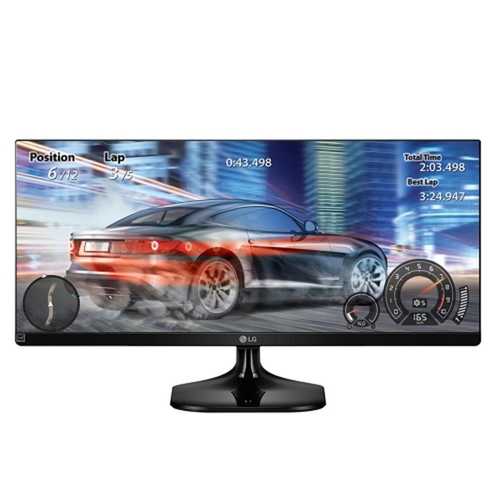 25 LG 25UM58-P Dual HDMI 2560x1080 UltraWide 21:9 LED IPS LCD Monitor w/4-Screen Split for Multitasking - B