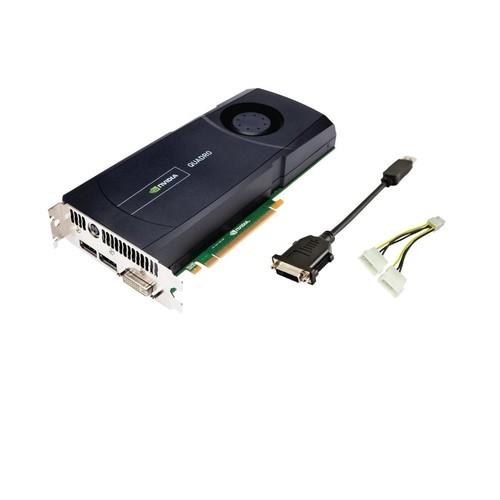 2.5GB HP nVIDIA Quadro 5000 GDDR5 DVI-I 2 X DisplayPort TV-Out 2560x1600 PCI-E WS096AA Graphics Card