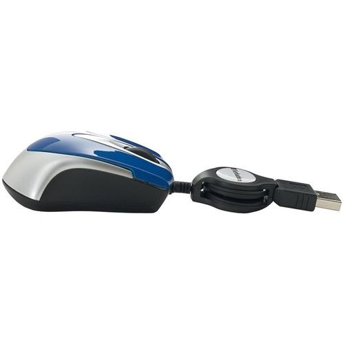 Verbatim(R) 97249 Optical Mini Travel Mouse (Blue)