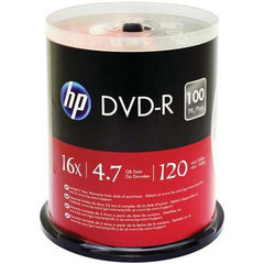 Hp 4.7gb Dvd-rs, 100-ct Spindle HOODM16100CB