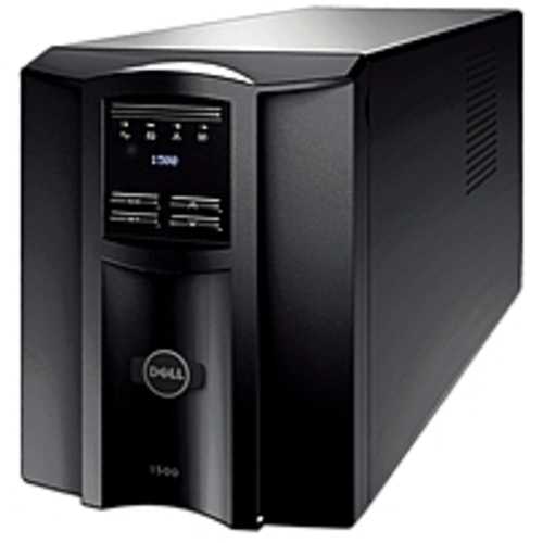 Dell DLT1500 Smart UPS - 1000 Watts - AC 120V - USB - Black