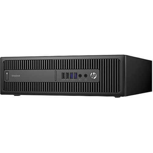 HP EliteDesk 800 G2 V9G07EP Small Form Factor Desktop PC - Intel Pentium G4400 3.3 GHz Dual-Core Processor - 16 GB DDR4 SDRAM - 500 GB Hard Disk Drive - Windows 7 Pro 64-bit