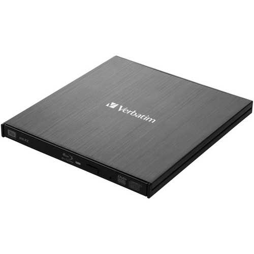 Verbatim(R) 70102 External Slimline Blu-ray(TM) Writer